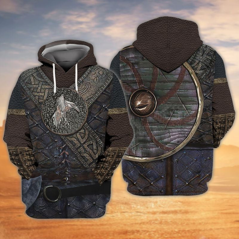 Armor Eagle 3 Gift For Men And Women 3d Hoodie Zip Hoodie
