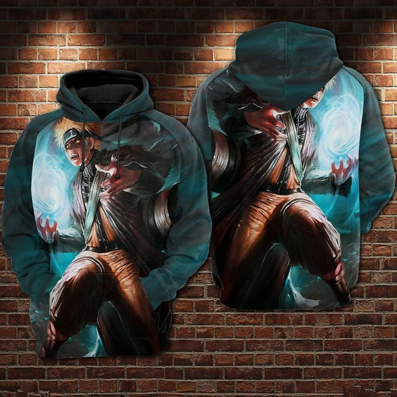 For Naruto Lovers Practice Qigong 3d Hoodie