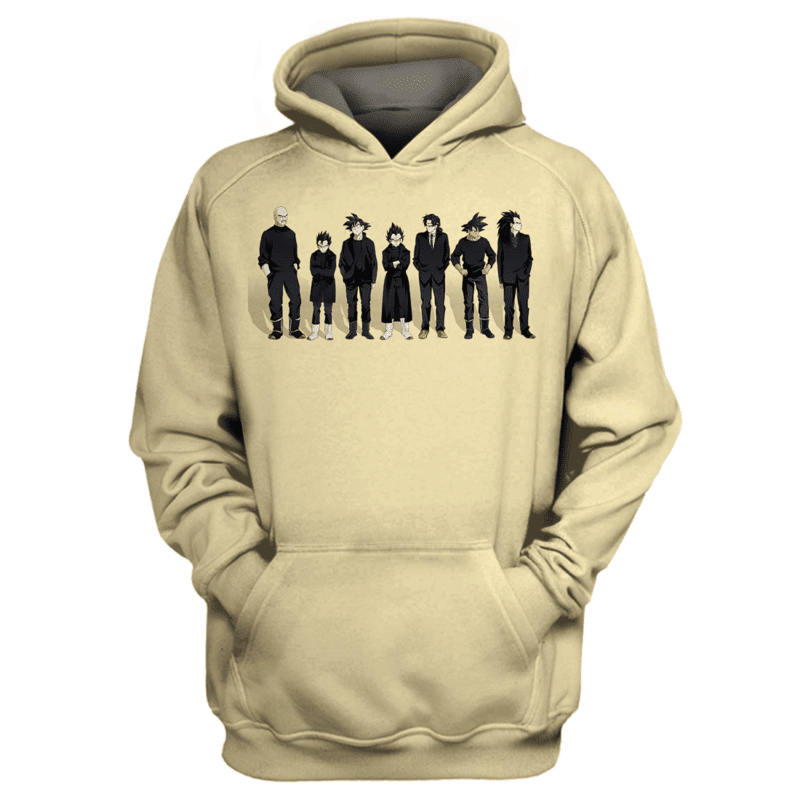 Dragon Ball Squad Hoodie Zip Hoodie