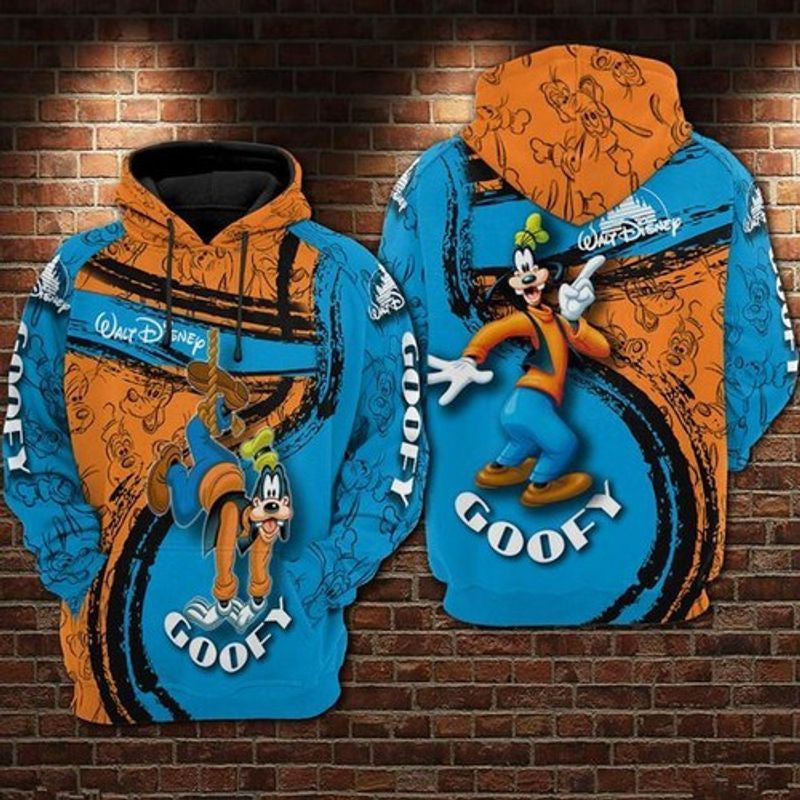 Goofy Blue 3d Hoodie For Men For Women All Over Printed
