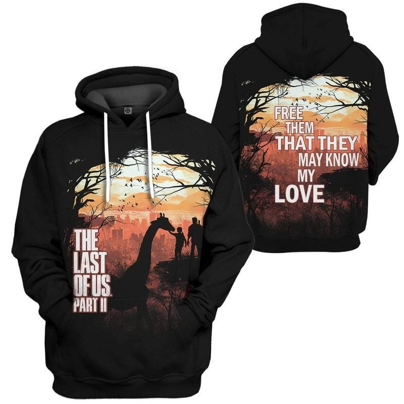 The Last Of Us Series Over Print 3d Hoodie Zip Hoodie