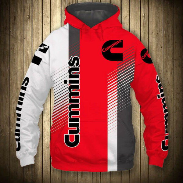 Cummins Inc 7k84 Fan Gift Stylist Unisex Cartoon 3d Hoodie Zip Hoodie 1157
