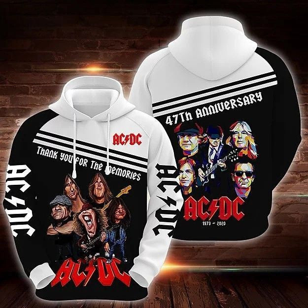 Ac Dc Classic Rock Band 3d Hoodie For Men For Women All Over Printed Hoodie
