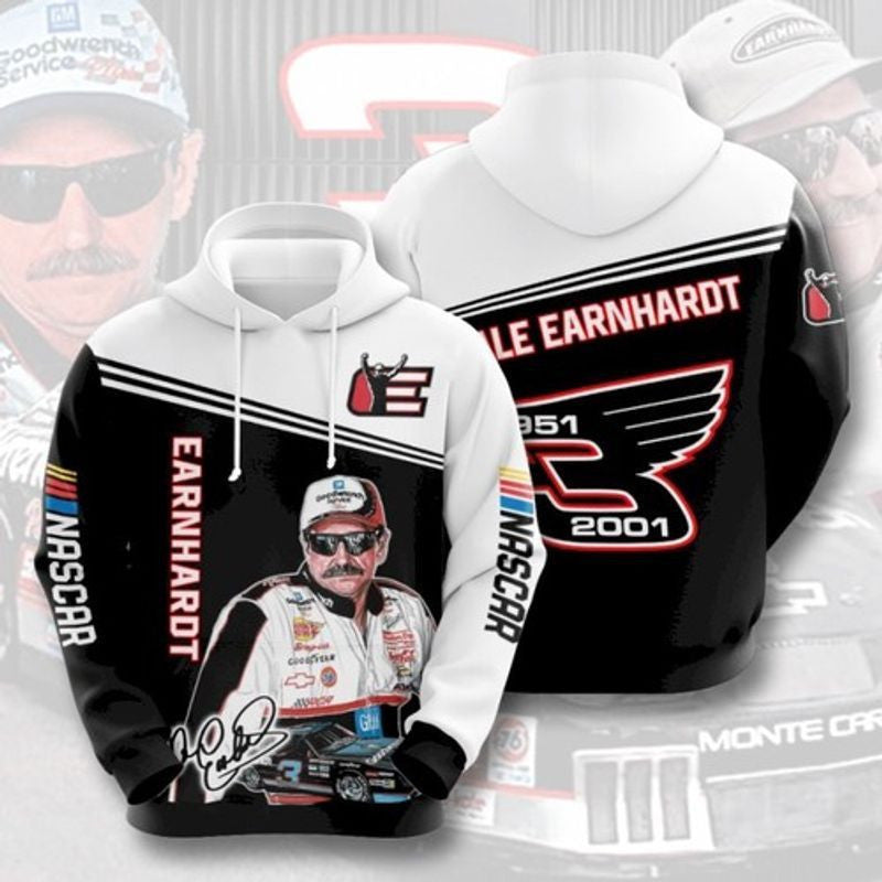 Nascar Dale Earnhardt Full Printing 3d Hoodie