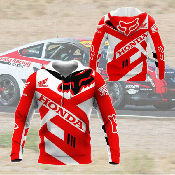 Honda Racing Shirt Fan Gift 650, Stylist Unisex 3d Hoodie Zip Hoodie 1059