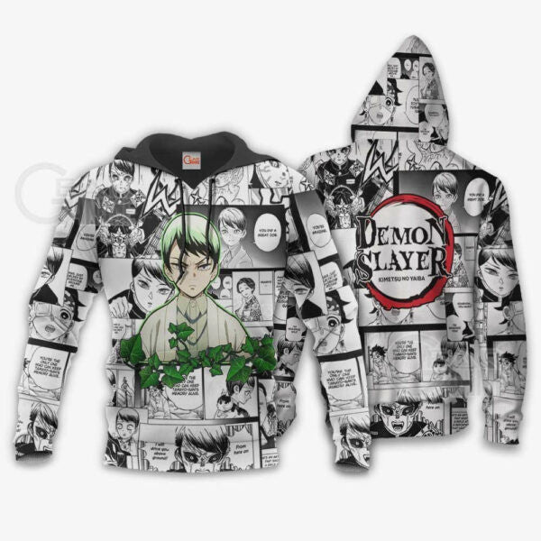 Demon Slayer Anime Mix Manga Yushiro Anime 3k214 Fan Gift Stylist Unisex Cartoon 3d Hoodie Zip Hoodie 1669