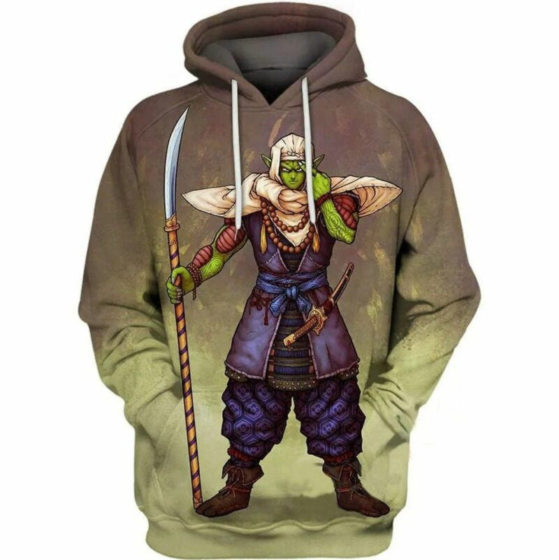 Piccolo Super Saiyan Dragon Ball Z Over Print 3d Hoodie Zip Hoodie