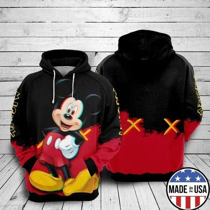 Disney Mickey Full Printing 3d Hoodie 2