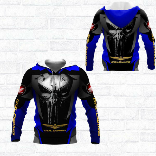 Honda Gold Wing Shirt Fan Gift 795, Stylist Unisex 3d Hoodie Zip Hoodie 1139