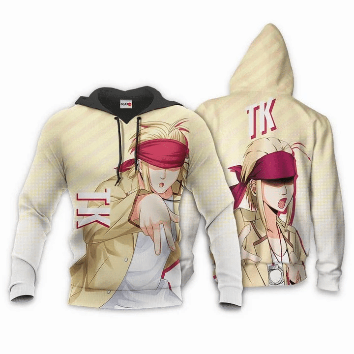 Angel Beats Tk Anime Manga For Men And Women 3d Hoodie Zip Hoodie