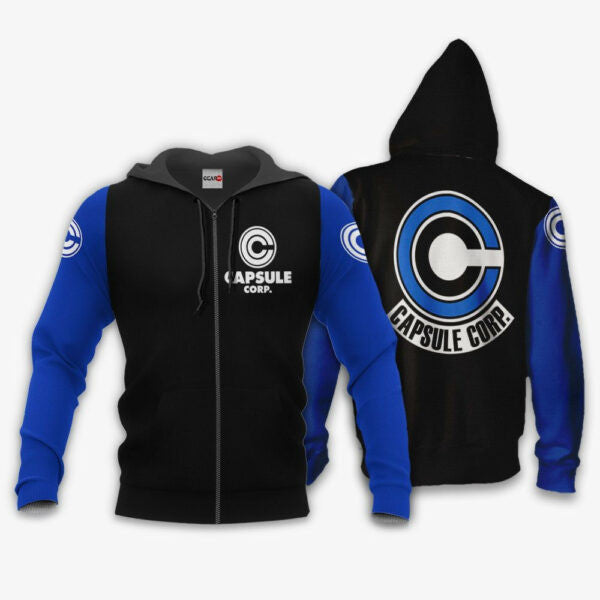 Capsule Corp Dragon Ball Anime 1k161 Fan Gift Hoodie, Zip Hoodie 869