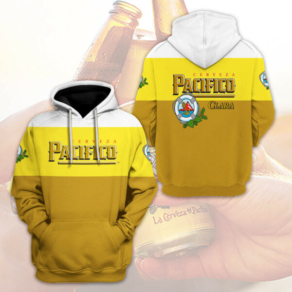 Pacifico Clara Beer 3d Hoodie 2854