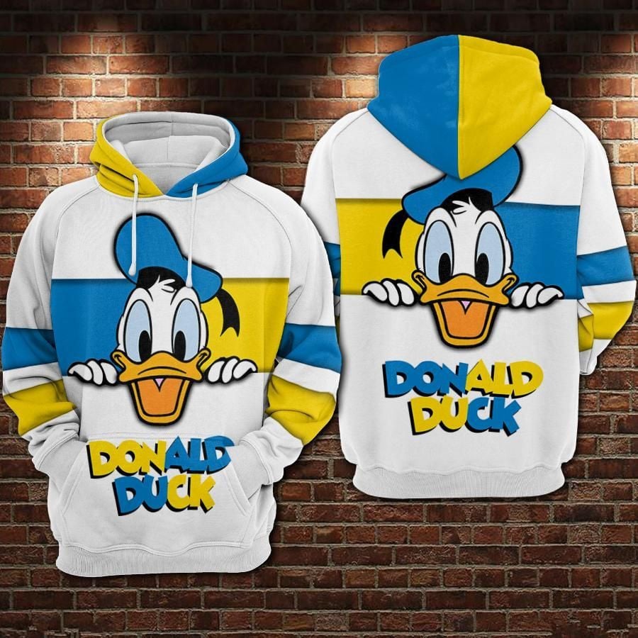Donald Duck Movies Disney Over Print 3d Hoodie Zip Hoodie 46