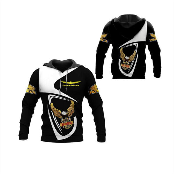 Honda Gold Wing Shirt Fan Gift 108, Stylist Unisex 3d Hoodie Zip Hoodie 183