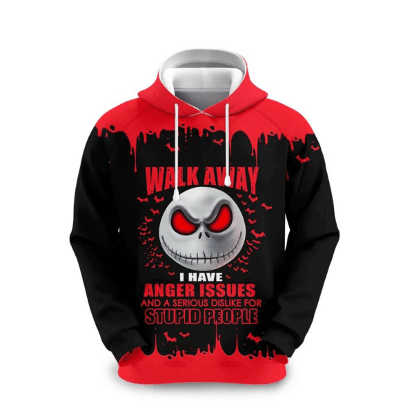 Jack Skellington Fan Gift, Jack Skellington Aop Hoodie 818