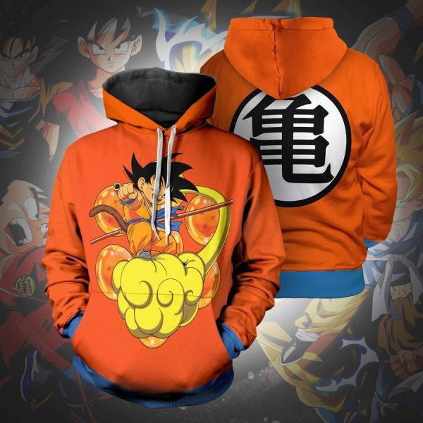 Dragon Ball Young Goku Anime 2k560 Lover Gift ,dragon Ball Young Goku All Over Print 3d Hoodie 1134