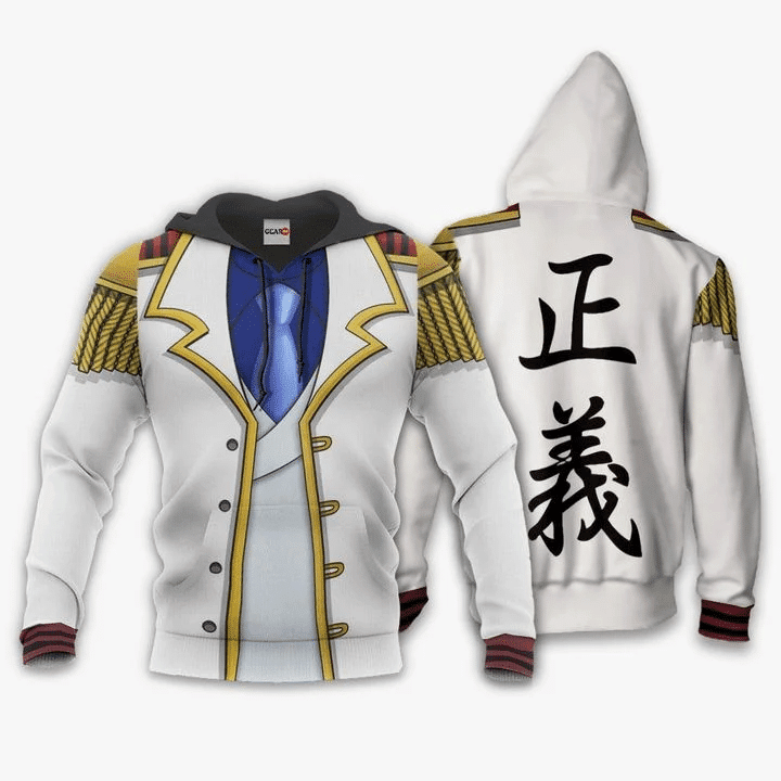 Monkey D Garp Anime Manga One Piece For Men And Women 3d Hoodie Zip Hoodie