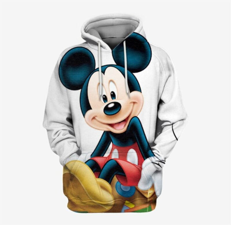 Anime Mickey Mouse Hoodie 3d