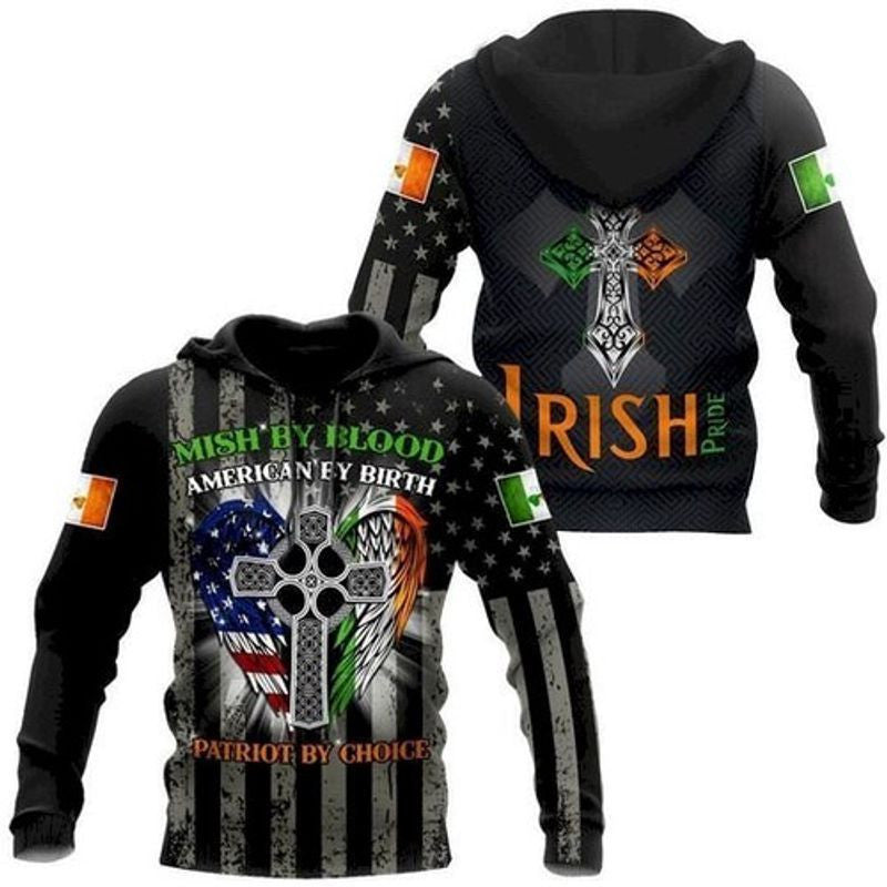 Irish St Patrick Day Mish By Blood All Over Printing 3d Hoodie