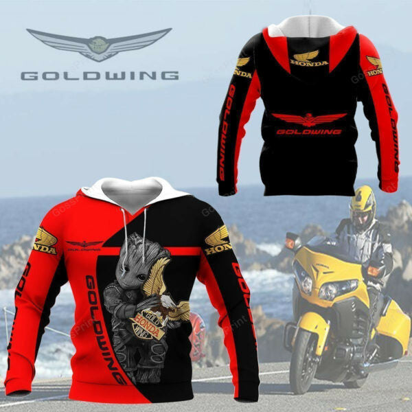 Baby Groot Honda Goldwing Aop Hoodie 2 614