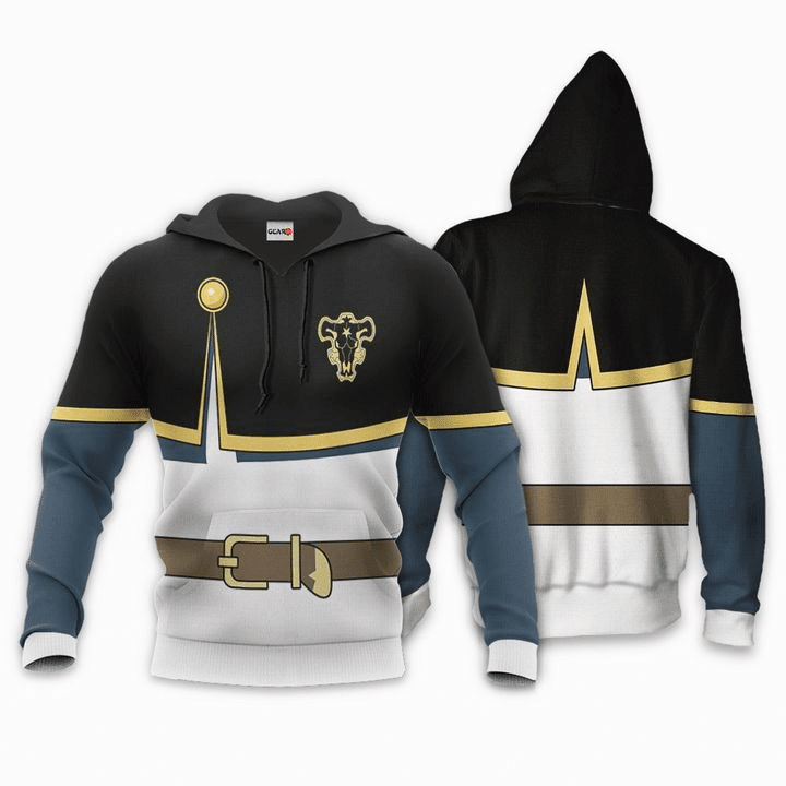 Black Bull Astab Black Clover Anime Manga For Men And Women 3d Hoodie Zip Hoodie