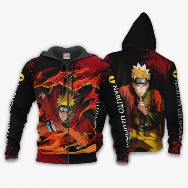Naruto Uzumaki Naruto Anime 2k969 Fan Gift Stylist Unisex Cartoon 3d Hoodie Zip Hoodie 1987