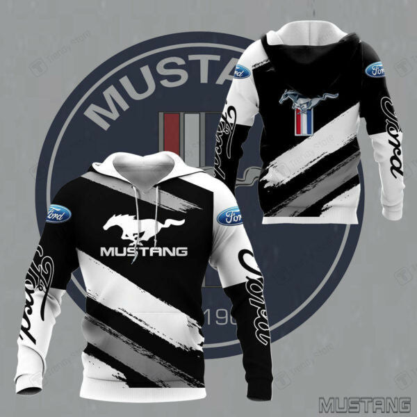 Ford Mustang Luxury Car 8k188 Fan Gift 3d Zip Hoodie Hoodie Ii0 662