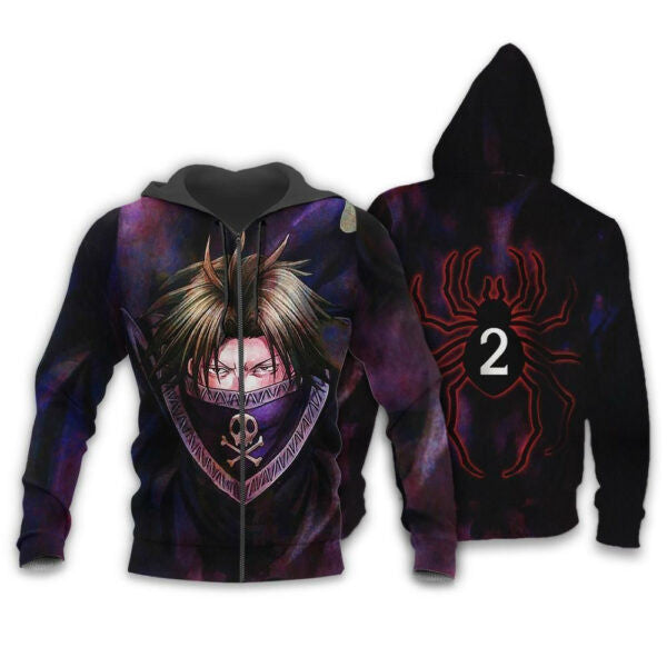 Feitan Hunter X Hunter Hxh Anime 2k922 Fan Gift Stylist Unisex Cartoon 3d Hoodie Zip Hoodie 256