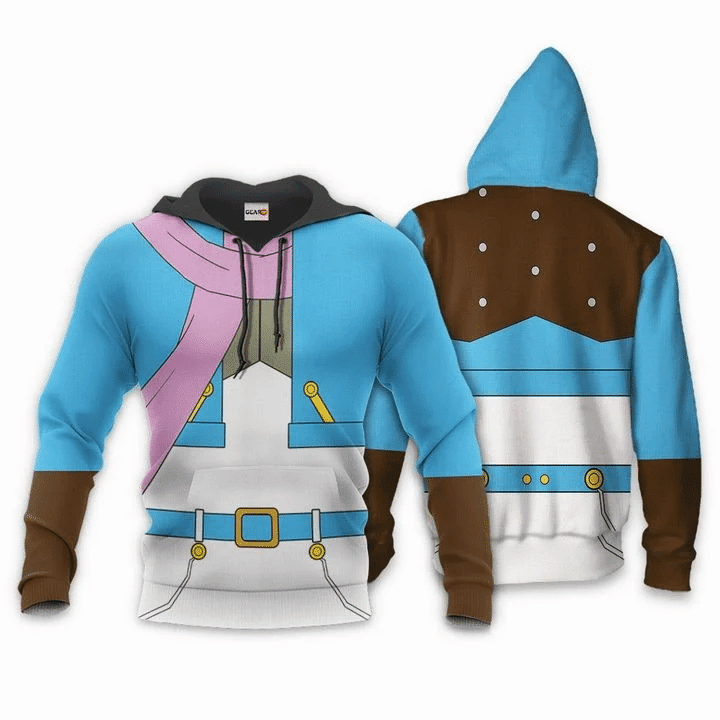 Jojo's Bizarre Adventure Caesar Anthonio Zeppeli Anime Manga For Men And Women 3d Hoodie Zip Hoodie