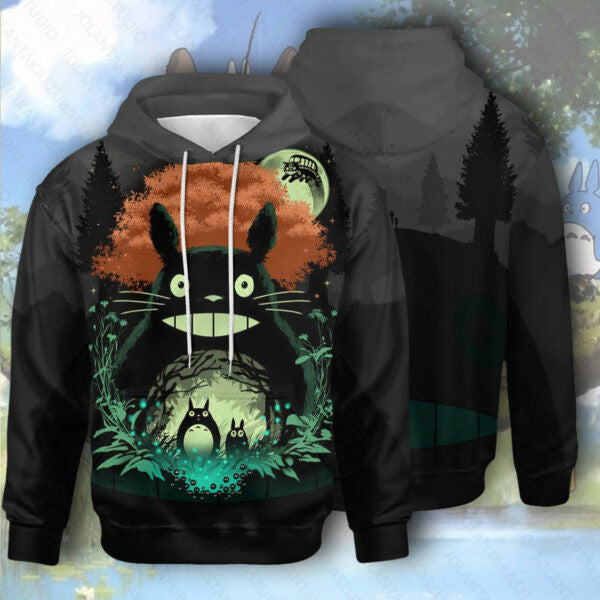 Totoro Hoodie, Totoro Gift Adult, Totoro Gift For Fan Ver7, Aop Hoodie 2460