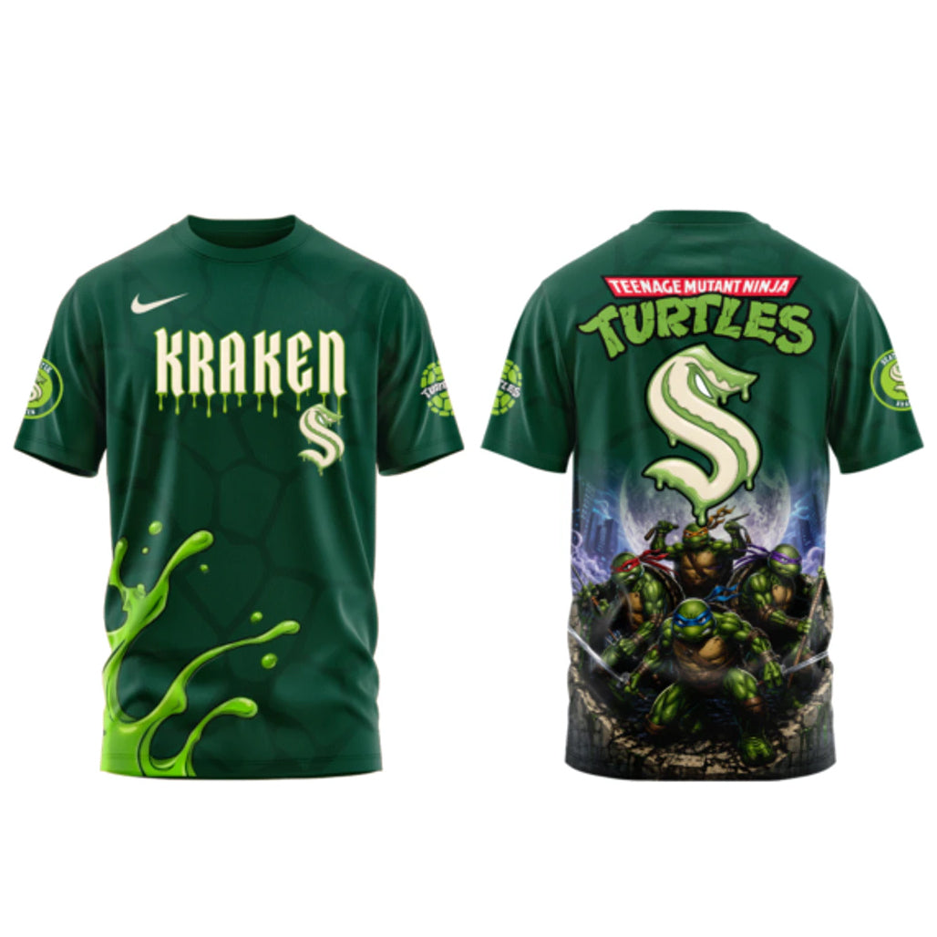 Seattle Kraken x Mutant Street Fighters Shirt