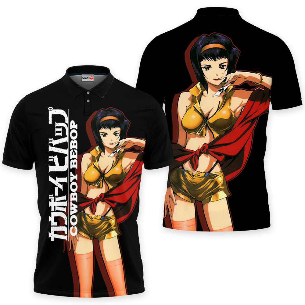 Faye Valentine Polo Shirt Cowboy Anime