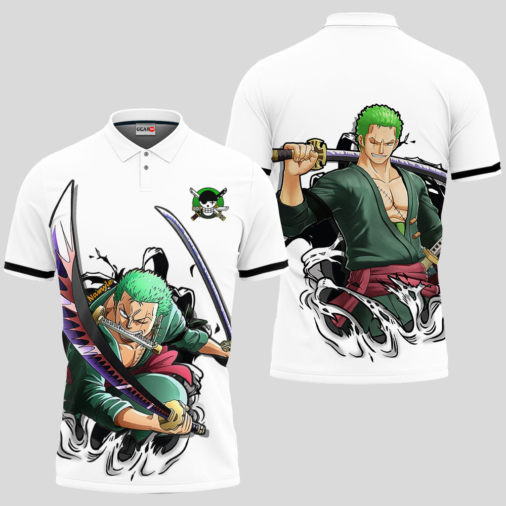 Roronoa Zoro Polo Shirt For Fans