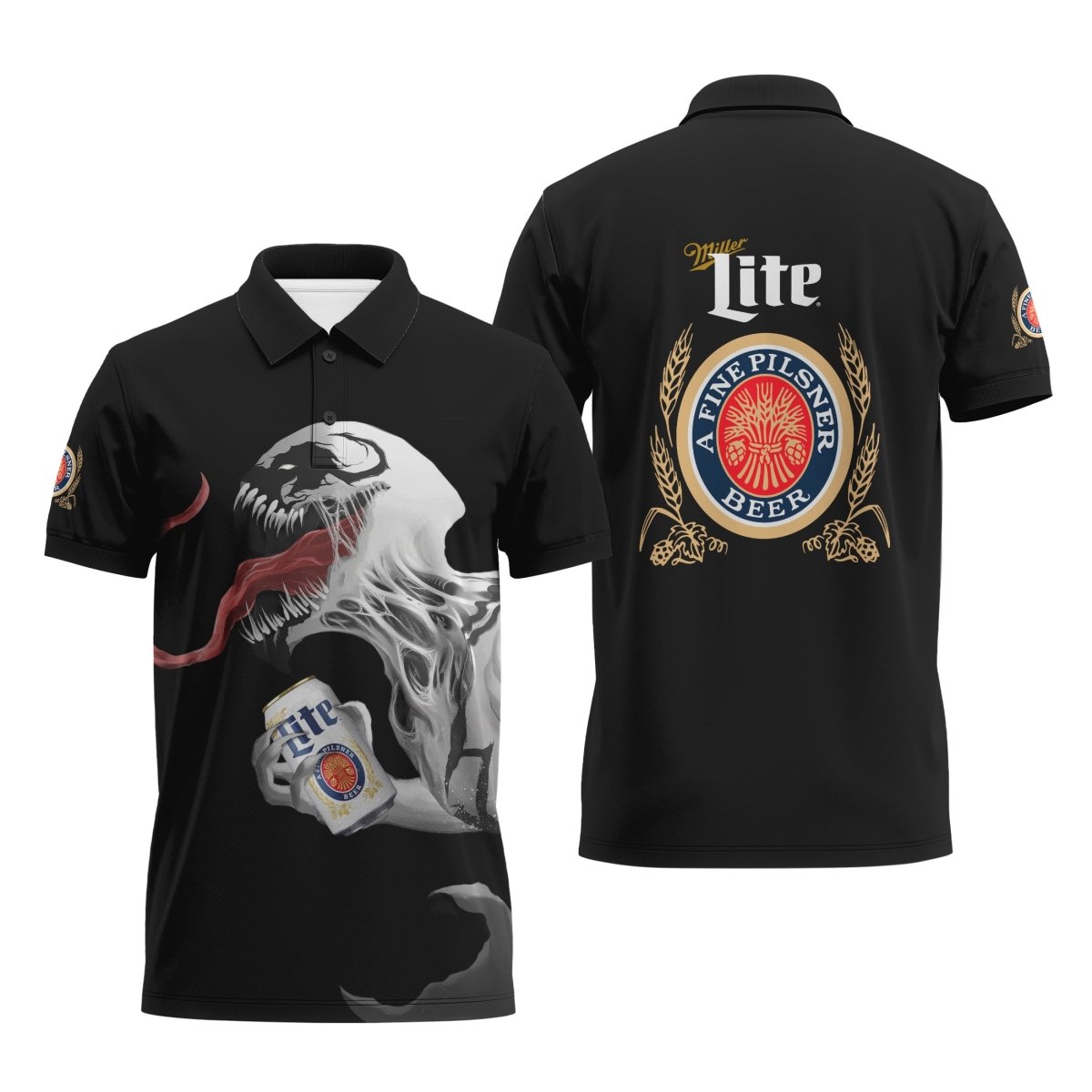 Miller Lite Is Anti-Venom Drink Polo Shirt