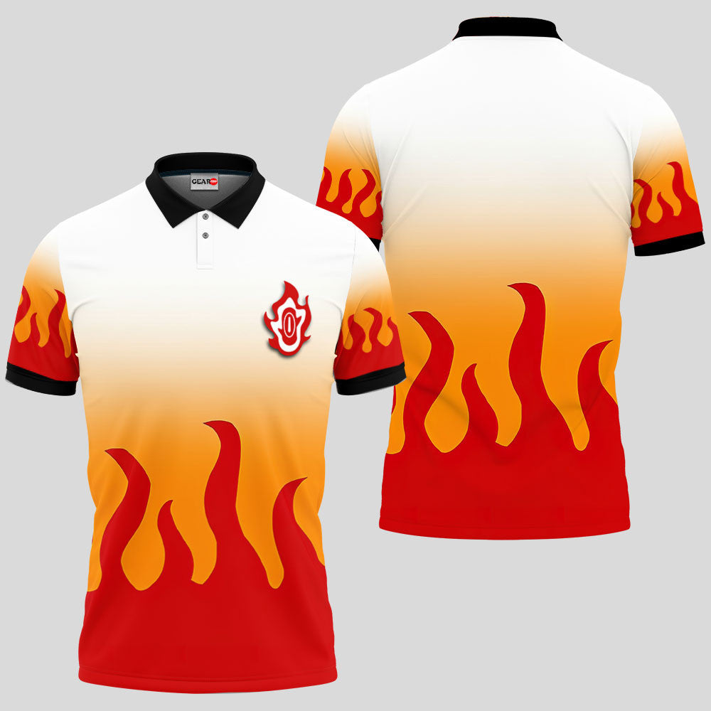 Kyojuro Rengoku Polo Shirt