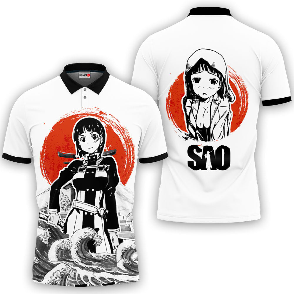 Suguha Kirigaya Polo Shirt