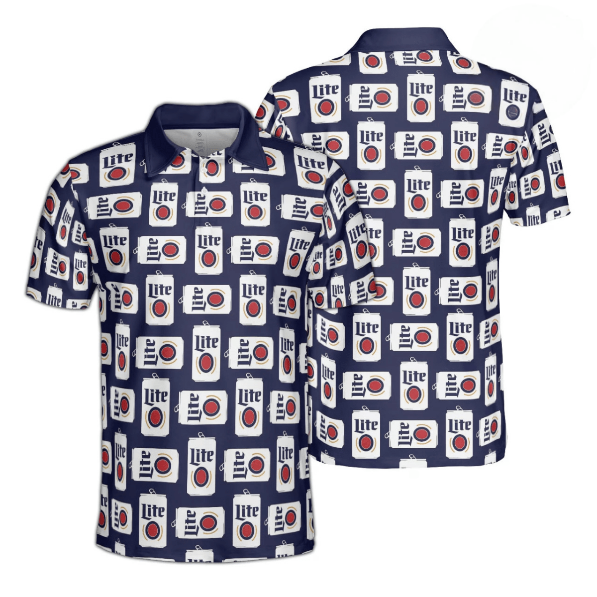 Miller Lite Polo Shirt