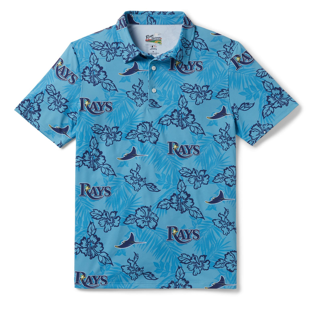 TAMPA BAY RAYS PUA PERFORMANCE POLO