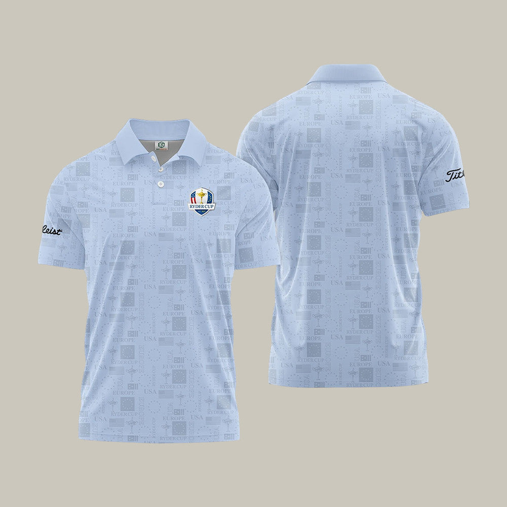 Ryder Cup Titleist Golf Polo Shirt Golf Tournament Shirt Father's Day Gift Idea